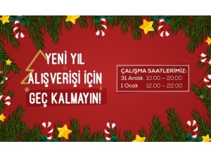 Yeni Yıl Alışverişi İçin Geç Kalmayın