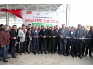 Harran’da Çok Amaçlı Semt Pazarının Açılışı Gerçekleştirildi