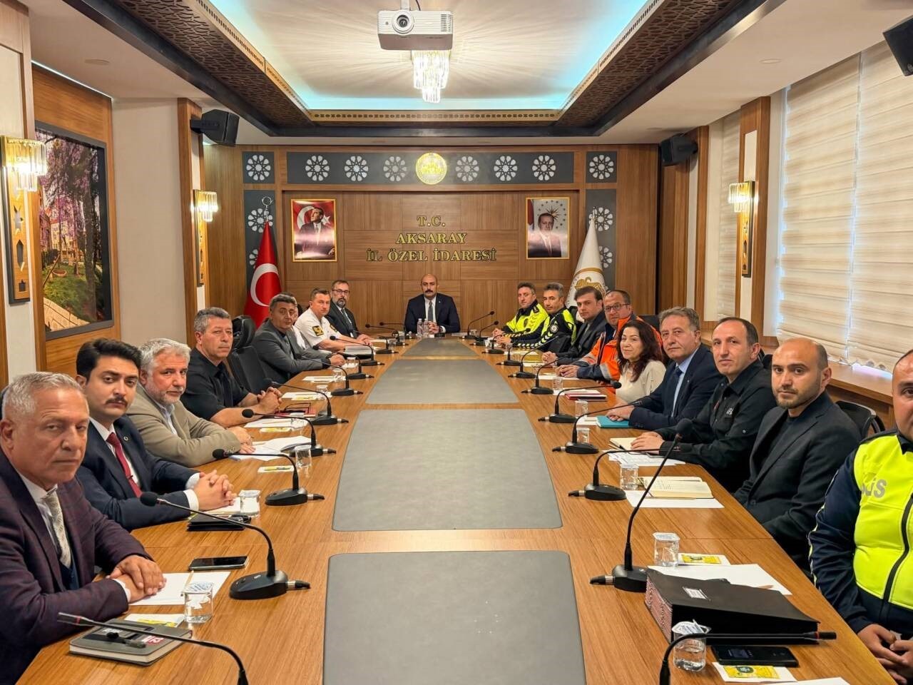 aksaray-da-trafik-guvenligi-toplantisi-yapildi