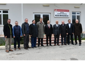 Şahin: “Ab Standartlarında Hizmet Veren Kesimhanemiz, Bölgede Hayvancılığın Hizmetinde”