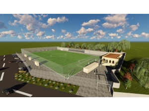 İlimtepe’deki Spor Kompleksi Yükseliyor