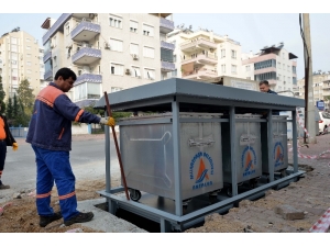 Muratpaşa, 4 Yılda 4 Bine Yakın Çöp Konteynırı Üretti