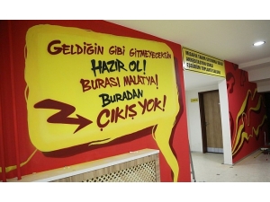 Yeni Malatya Stadyumu’nun Koridorlarına Sanatçı Eli Değdi