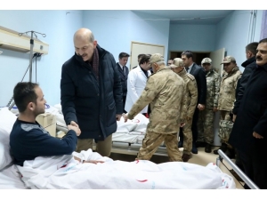 İçişleri Bakanı Soylu Yüksekova’da