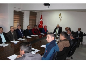 Muhtarlar Köylerde Yapılan Hizmetlerin Sunumunu Yaptı