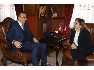 Mhp Heyeti, Seçen’i Ziyaret Etti