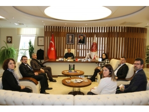 Tse Nevşehir İl Müdürü Güneş Rektör Bağlı’yı Ziyaret Etti