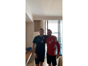 Öztürk, Kampta Takıma Katıldı