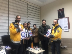 Sağlık-sen Şırnak Şubesi Yöneticilerinden 112 İstasyonları Ve Komuta Merkezine Ziyaret