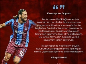 Olcay Şahan: "Bu Kutsal Forma İçin Ayrılmak Yerine Savaşmayı Tercih Ediyorum"