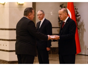 Cumhurbaşkanı Erdoğan, Hırvatistan Büyükelçisini Kabul Etti