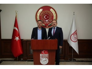 Ağrı Valisi Elban’dan Vali Pehlivan’a Ziyaret