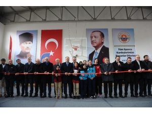 Dünya Şampiyonu Judocu Kendi İsminin Verdiği Spor Salonun Açılışını Yaptı