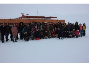 Hakkâri’de Okullar Arası Alp Disiplini Kayak Yarışması