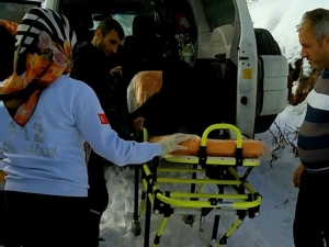 Astım Hatası Yaşlı Adamın İmdadına Paletli Ambulans Yetişti