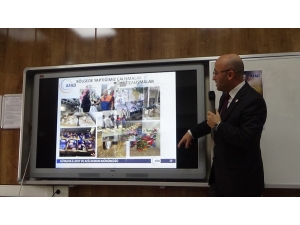 Afad’dan Lise Öğrencilerine Seminer