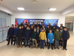 Sporculara Malzeme Dağıtımı Yapıldı