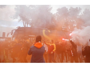Galatasaray’a Antalya’da Coşkulu Karşılama