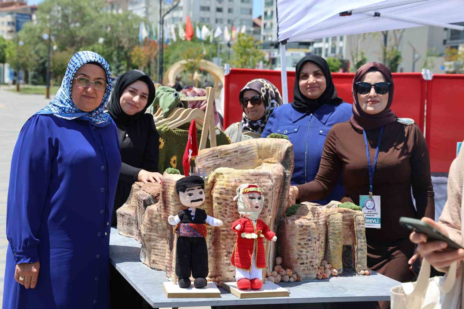 kursiyerler-4-bin-yillik-tarihi-harput-kalesi-ni-amigurumi-ile-ordu
