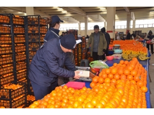 Kapalı Pazarda Ölçü Ve Tartı Aletleri Denetimi Yapıldı