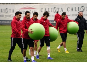 Demir Grup Sivasspor Hazırlıklarını Sürdürdü