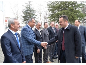 Vali Şentürk’ten İl Özel İdaresi’ne Ziyaret