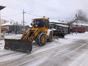 Pazaryeri’nde Karla Mücadele Çalışmaları Devam Ediyor