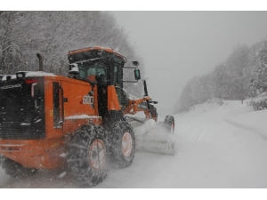 Kütahya Domaniç’te Kar Yağışı, Sis Ve Buzlanma