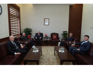 Vali Çakacak Afad Başkan Yardımcısı Palakoğlu’nu Kabul Etti