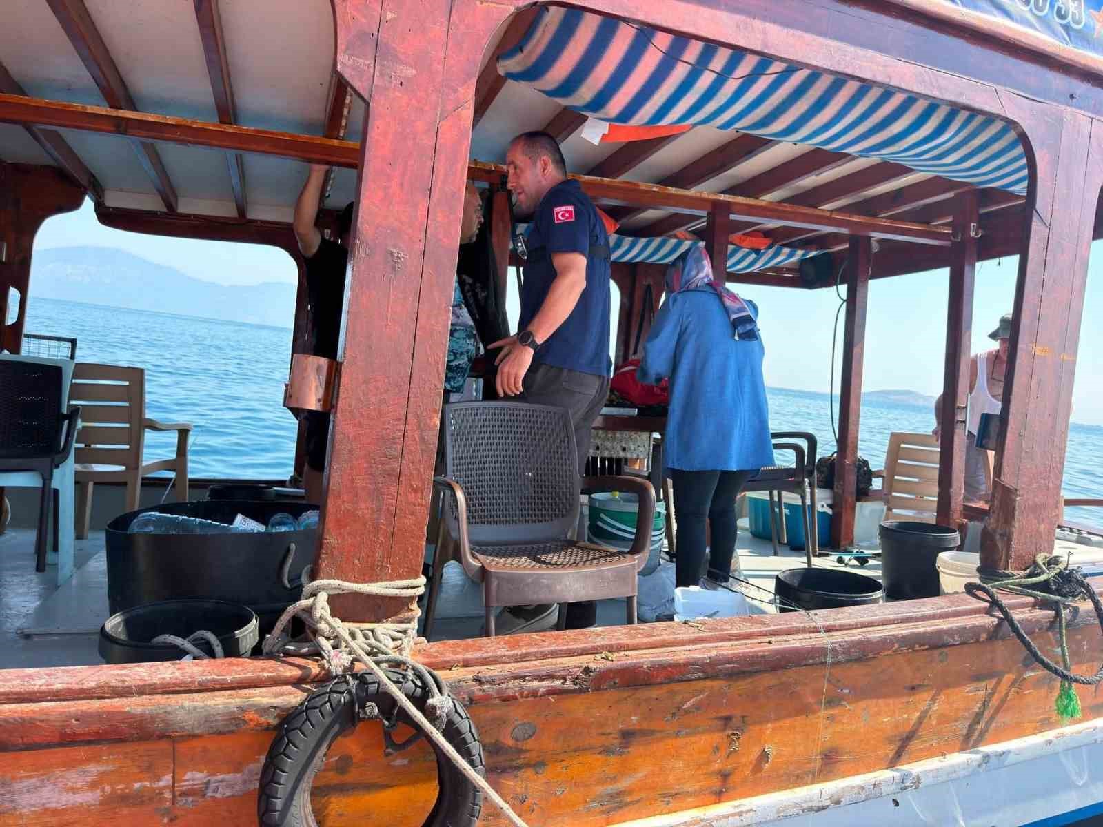 didim-de-denizde-su-urunleri-denetimi-yapildi