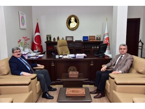 Başkan Can’dan Ziyaretler