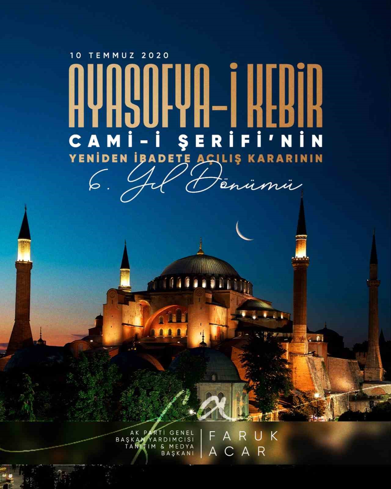 ak-parti-genel-baskan-yardimcisi-acar-dan-ayasofya-paylasimi