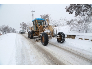 Elazığ’da Karla Mücadele Çalışmaları