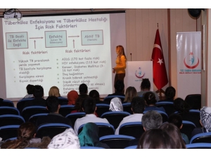 "Verem Savaş" Konulu Hizmet İçi Eğitim Verildi