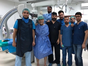 Bingöl’de Yerli Ve Milli Cihazla Anjiografik İşlem