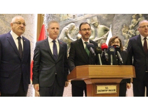 Bakan Kasapoğlu’ndan Gaziantep Valiliğine Ziyaret