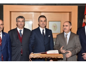 Ak Parti Sözcüsü Çelik, Kahramanmaraş’ta Valilik Ve Belediyeyi Ziyaret Etti