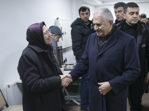 Tbmmm Başkanı Yıldırım Sabah Namazı Sonrası Cemaatle Kahvaltı Yaptı