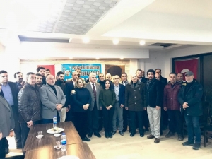 Eskişehir Emlakçılar Derneği Burhan Sakallı’yı Ağırladı