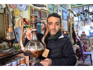 Cumhurbaşkanı Erdoğan’a Ahşap İbrik Yaptı