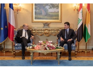İran Ve Fransa Dışişleri Bakanları Erbil’de