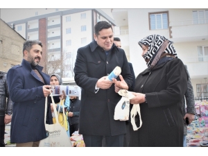 İpekyolu Belediyesi Bez Torba Dağıttı