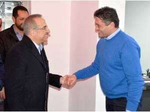 Ak Partili Kerem Ali Sürekli’den Başkan Serkan Acar’a Ziyaret