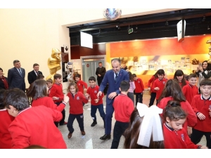 Başkan Aktaş’la Müzede Geometri Dersi