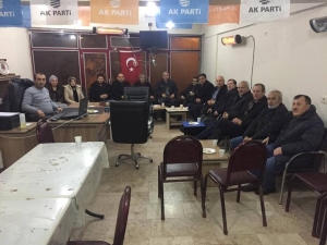 Başkan Yalçın Teşkilat Toplantısına Katıldı