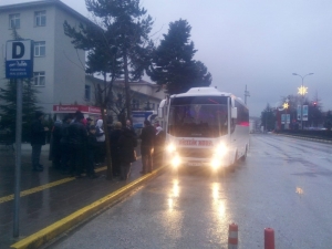 Umre Yolcuları Kutsal Topraklara Uğurlandı