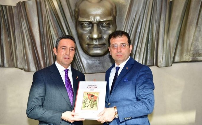 Ekrem İmamoğlu, Ali Koç'u Ziyaret Etti