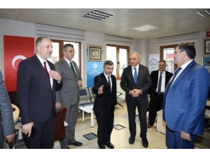 Ak Parti Ümraniye Belediye Başkan Adayı Yıldırım, Kamu Kurumlarını Ziyaret Etti