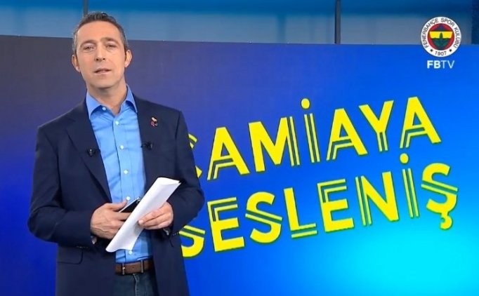 Canli | Fenerbahçe'de Başkan Ali Koç Konuşuyor
