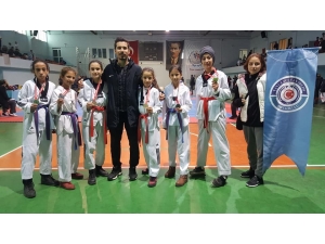 Taekwondo Gaziantep Şampiyonasında 7 Derece Birden